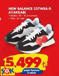 NEW BALANCE 327WEA-D AYAKKABI